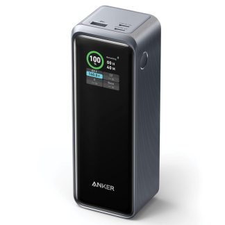 Anker Prime PowerBank 250W 27650mAh Smart Digital Display A1340011 – Black