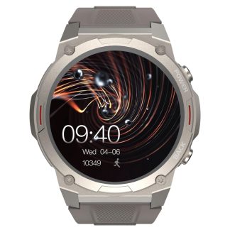 HiFuture FutureGo Mix2 AMOLED Wireless Calling Smartwatch – Grey