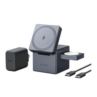 Anker 3-in-1 Cube with MagSafe | Grey – Y1811KA1