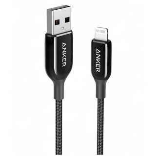 Anker PowerLine+ III USB-A to Lightning Cable 10ft – Black