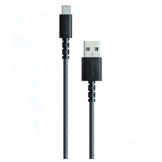 Anker PowerLine Select+ USB-A to USB-C 2.0 Cable 6ft A8023H11 – Black