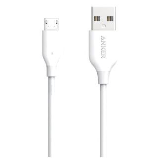 Anker PowerLine 6ft Micro USB – White
