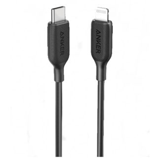 Anker PowerLine III USB-C to Lightning Cable 3ft/0.9m – Black