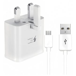 Samsung EP-TA2000 Travel Adapter 15W USB A to USB Micro Cable – White
