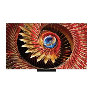 TCL C8K-65 Inch 4K UHD Premium QD-Mini LED TV | 144Hz Native Refresh Rate | Google TV | Dolby Atmos and DTS Virtual X | Bluetooth 5.4 | Wi-Fi 6 | AMD FreeSync Premium Pro | Google Assistant Built-in | 65C8K – Black