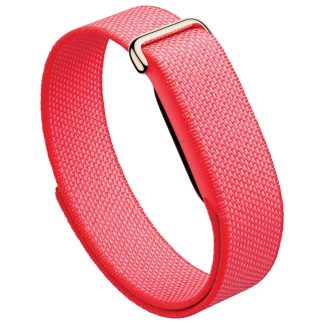 Google Fitbit Air – Berry (Screenless Activity Tracker with Fitness / Heart Rate / Sleep Tracking / Personalized AI-Powered Coaching / Up to 7 Days Battery Life / Works with iOS and Android)