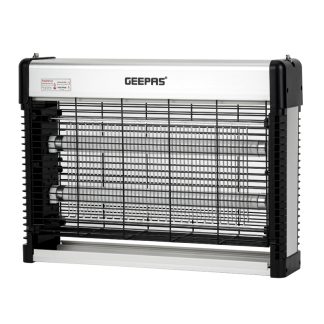 Geepas GBK1133N Electric Insect Killer | 20W UV Bug Zapper with 2x10W Tubes | Pollution-Free, Low Power Consumption | Automatic Pest Control Device
