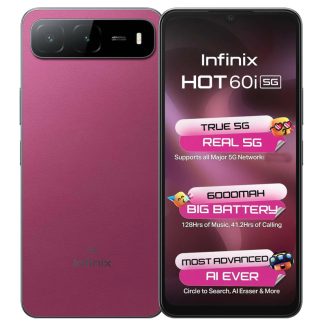 Infinix Hot 60i 5G 8GB 256GB – Plum Red