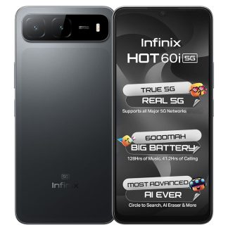 Infinix Hot 60i 5G 8GB 256GB – Sleek Black