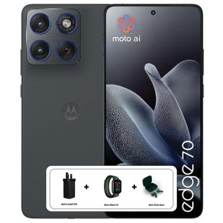 Motorola Moto Edge 70 5G 12GB 512GB – Pantone Gadget Grey (Moto Buds + Moto Watch Fit + 68W Charger)