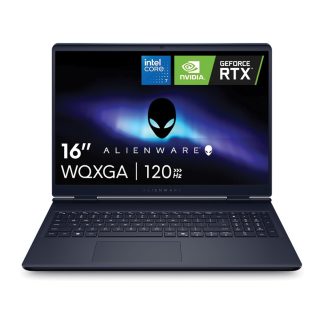 Dell Alienware 16 Aurora AC16250 Gaming Laptop | Intel Core 7-240H Processor | 16GB RAM | 1TB SSD Storage | NVIDIA GeForce RTX 5050 8GB Graphics | 16-inch Display | Windows 11 Home | Blue