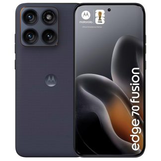 Motorola Moto Edge 70 Fusion 5G 12GB 256GB – Pantone Silhouette (68W Charger + Motorola Moto Buds TWS Earbuds + Protective Case)