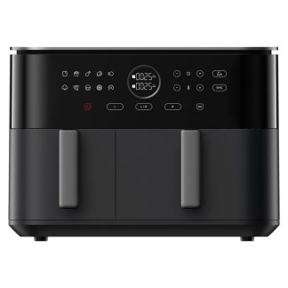 Xiaomi Dual Zone Air Fryer – Black (10L Capacity | 2700W Power | Touch Control | 9 Pre-set Modes | Anti-scald Handle | BHR07SGEU)