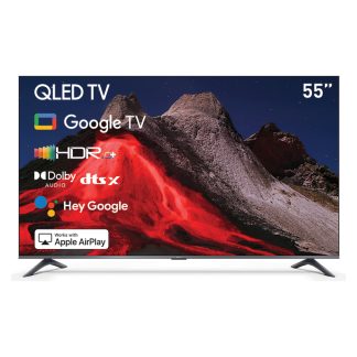 Xiaomi TV A Pro 2026 QLED – 55 Inch (Google TV | QLED | 4K 120Hz Display | Dolby Audio, DTS-X, And DTS Virtual:X | Premium Quality Metallic Design | 360° Bluetooth Remote Control)