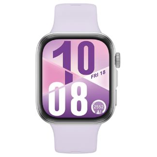 Huawei Watch Fit 4 – Purple (1.82 inch Square AMOLED display | 10 Days Battery Life | 5ATM Water Resistant | 100 Fitness Modes | Purple Fluoroelastomer Strap