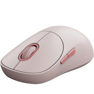 Xiaomi Wireless Mouse 3 | Bluetooth Dual Connection | 2.4GHz | 1200 DPI | 5 Buttons | BHR8913GL – Pink