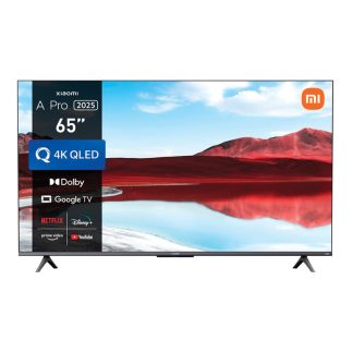 Xiaomi TV A Pro 2025 – 65 Inch (Google TV | QLED | 4K Display | Dolby Audio, DTS-X, And DTS Virtual:X | Premium Quality Metallic Design | 360° Bluetooth Remote Control)