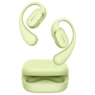 HUAWEI FreeArc – Green (Secure Fit and Comfort / IP57 Water Resistance / Dynamic Bass / 28 Hours Playtime / Sports Earphones / Headset for Running Workout Driving / iOS & Android) – (Huawei Sports Gift Box)