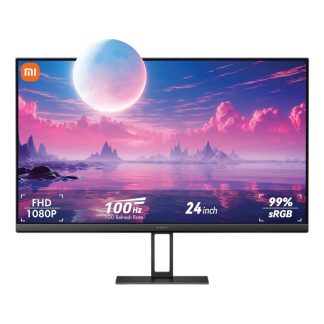 Xiaomi Monitor A24i 2026 23.8-Inch | IPS Panel | Flat Screen | 1920×1080 Resolution | 144Hz Refresh Rate | 6ms Response Time | 300 nits Brightness | DP 1.4, HDMI 2.0 Ports | VESA Mount | ELA6420UK – Black (Copy)