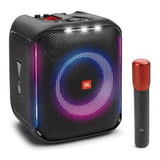 JBL PartyBox Encore Portable Wireless Party Speaker with Mic | 100W Sound | Built-in Dynamic Light Show | Splash Proof Design | Black