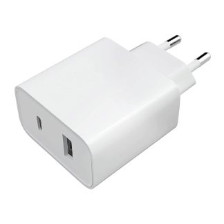 Xiaomi 33W Wall Charger (Type-A +Type-C) – White