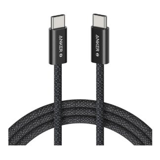 Anker Zolo USB C To USB C 240W 6ft Braided Fast Charging Cable | Black – A8060H11