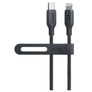 Anker 542 USB-C to Lightning Cable (Bio-Based 3ft) B2B Black – A80B1H11