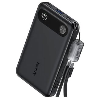 Anker PowerCore 10000mAh Power Bank | 22.5W | USB-C and USB-A | PD Fast Charging | A1257H11 – Black