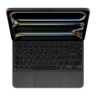 Apple Magic Keyboard for iPad Pro 11 inch M4 And M5 – MWR23AB – Black (Arabic)