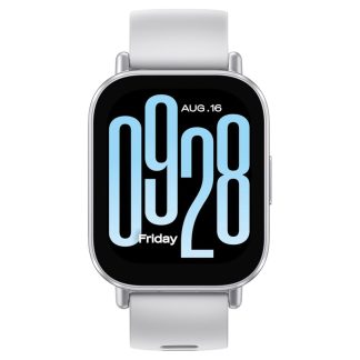 Xiaomi Redmi Watch 5 Active – Matte Silver | 18 Days Battery Life | 5ATM Water Resistant | 140+ Fitness Modes