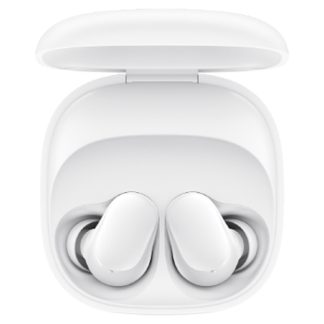 Xiaomi Redmi Buds 6 Play – White | 10mm Dynamic Driver | AI Noise Reduction | Up to 36-Hour Battery Life | Bluetooth® 5.4 | Touch Control
