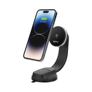 Momax Q.mag Mount 5 15W Magnetic Wireless Charging Car Mount (Suction Cup Mount)