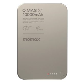 MOMAX Q.MAG X1 Magnetic Wireless Battery Pack (1000mah)13MM Ultra Slim