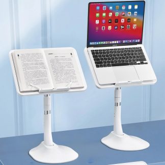 MOMAX Multi-Stand Adjustable Reading Stand for Laptops & Tablets – KH16W