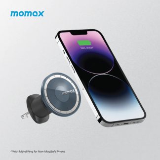 MOMAX MoVe Easy Magnetic Car Mount – Titanium