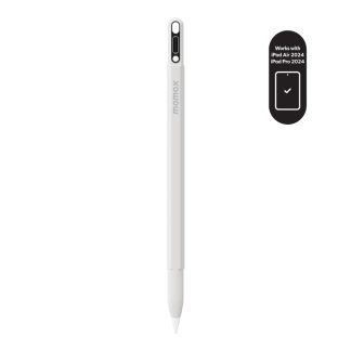 MOMAX Mag.Link Pop Magnetic Charging Active Stylus Pen – White
