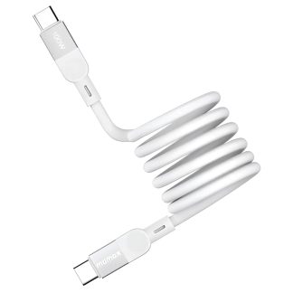 MOMAX Mag.Link 100W Magnetic USB-C to USB-C Cable – 1m – DC35W – White