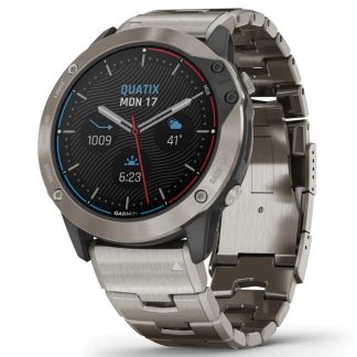 Garmin Quatix 6X Solar 51mm GPS Smartwatch – 010-02157-31 – Titanium