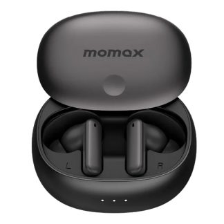 MOMAX 1-VIBE LITE True Wireless Noise Cancelling Earbuds – Black