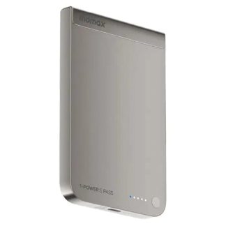 MOMAX 1-Power S.Pass 5000mAh Qi2 Magnetic Wireless Power Bank | 15W Wireless Charging | USB-C PD 20W | Grey
