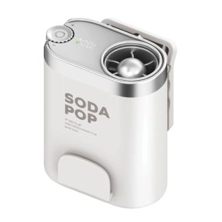 MOMAX 1° Go Clip High-Speed Waist-Clip Mini Fan | White | IF23W