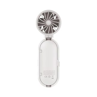 MOMAX 1° Go Clamp Compact Foldable Umbrella-Clip Mini Fan | White | IF22W
