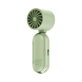 MOMAX 1° Go Clamp Compact Foldable Umbrella-Clip Mini Fan | Green | IF22G