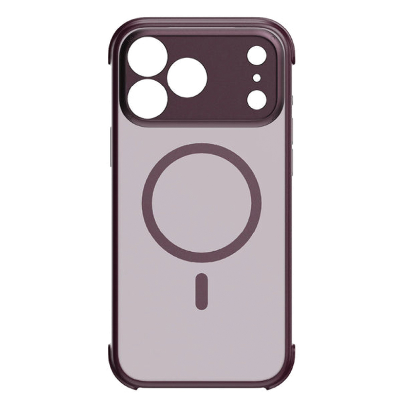 MOMAX Soma Air Magnetic Case for iPhone 18 Pro Max 6.9″ – Burgundy