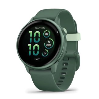 Garmin Vivoactive 6 GPS Smartwatch | Jasper Green/Jasper Green Metallic | Worldwide | Advanced Health and Fitness Features, Up to 11 Day Battery, Energy Monitoring, Sleep Coach | 010-02985-02