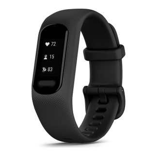 Garmin vívosmart® 5 | Fitness Activity Tracker | OLED Touchscreen | Heart Rate | Pulse Ox | Sleep Tracking | Body Battery™ | Black | Large | EMEA | 010-02645-14