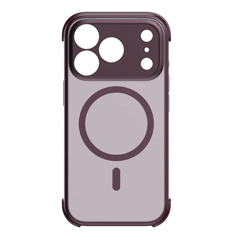 MOMAX Soma Air Magnetic Case for iPhone 18 Pro 6.3″ – Burgundy