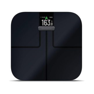 Garmin Index™ S2 Smart Scale | Smart Body Composition Scale | Wi-Fi | Bluetooth | Up to 16 Users | Black | 010-02294-12