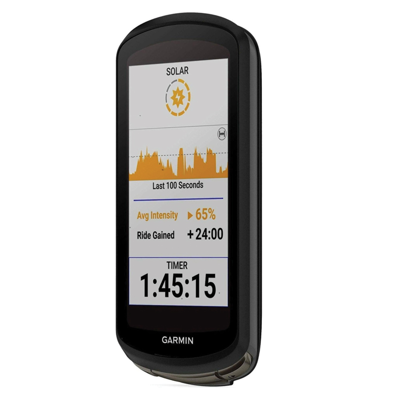Garmin Edge® 1040 Solar GPS Cycling Computer | Solar Charging | 3.5-inch Touchscreen | Multi-Band GNSS | 64GB | 010-02503-21