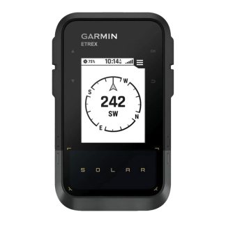 Garmin eTrex® Solar GPS Handheld Navigator | Solar Powered | 2.2-inch Display | Multi-Band GPS | Bluetooth | IPX7 | 010-02782-00